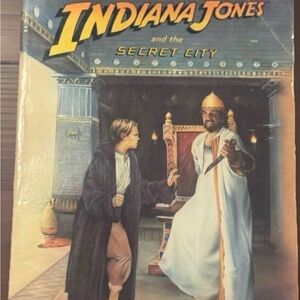 VTG Indiana Jones and the Secret City #4 Book